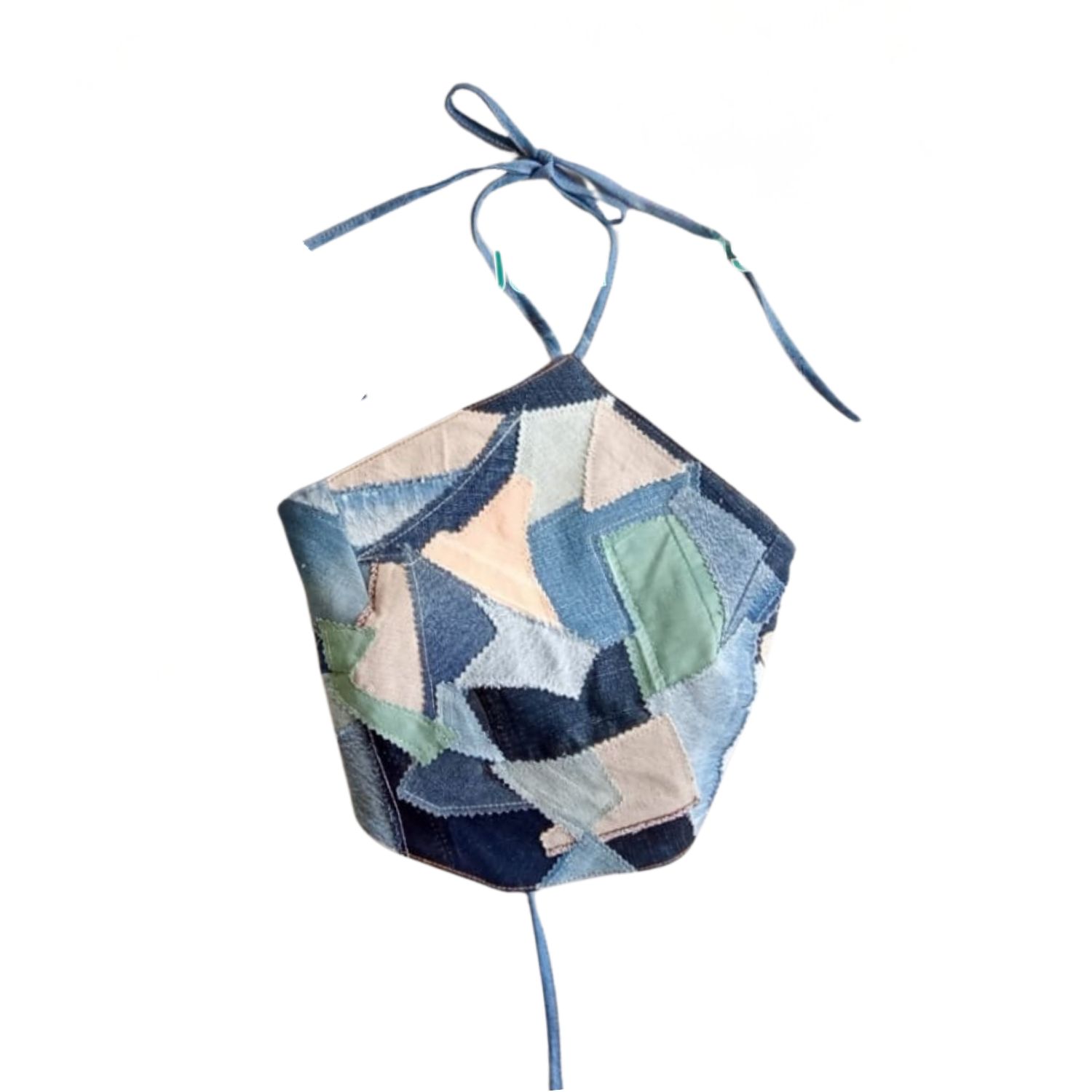 Handmade Upcycled Denim Beach Camisole