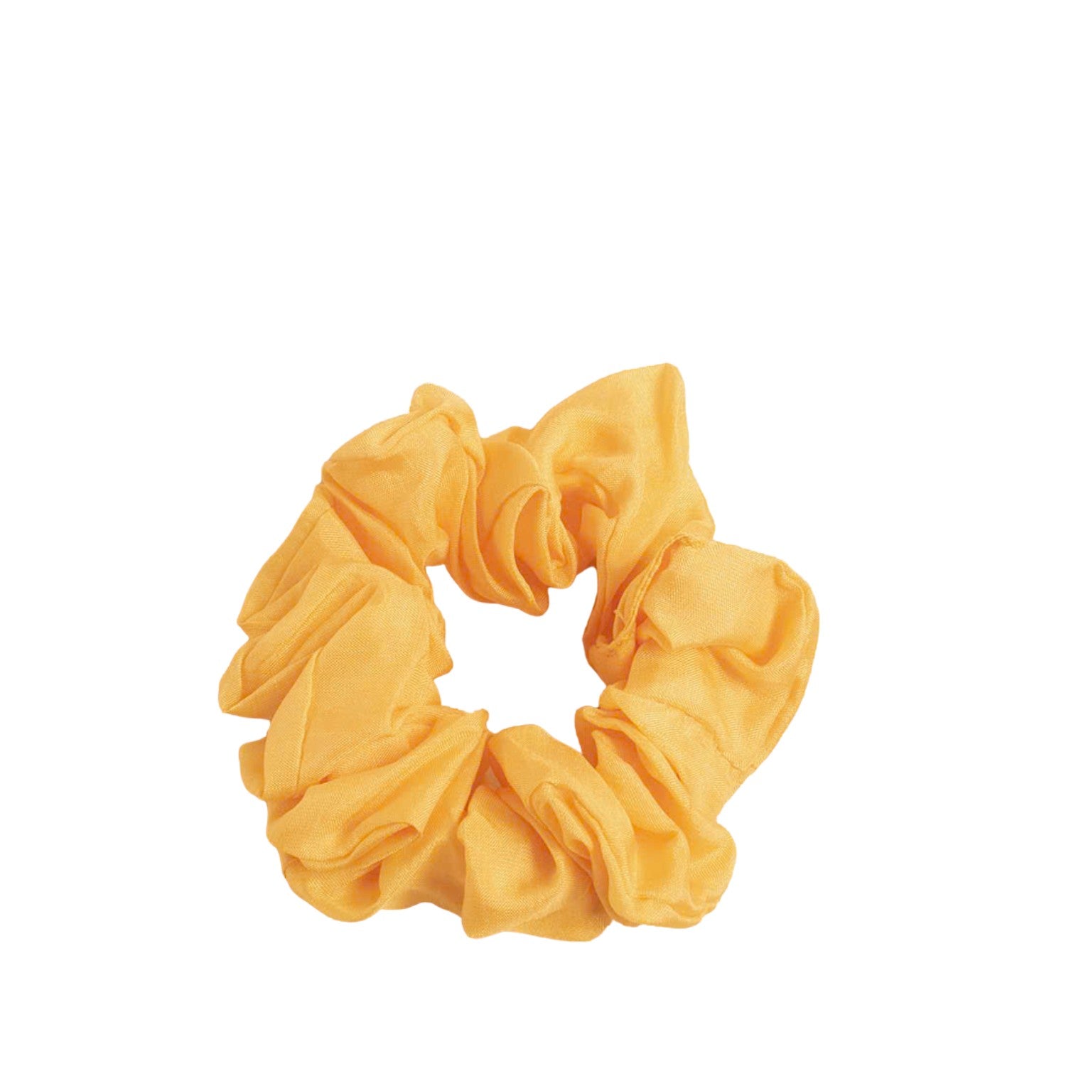Big Ruffled Hair Ties Mulberry Silk Handcrafted