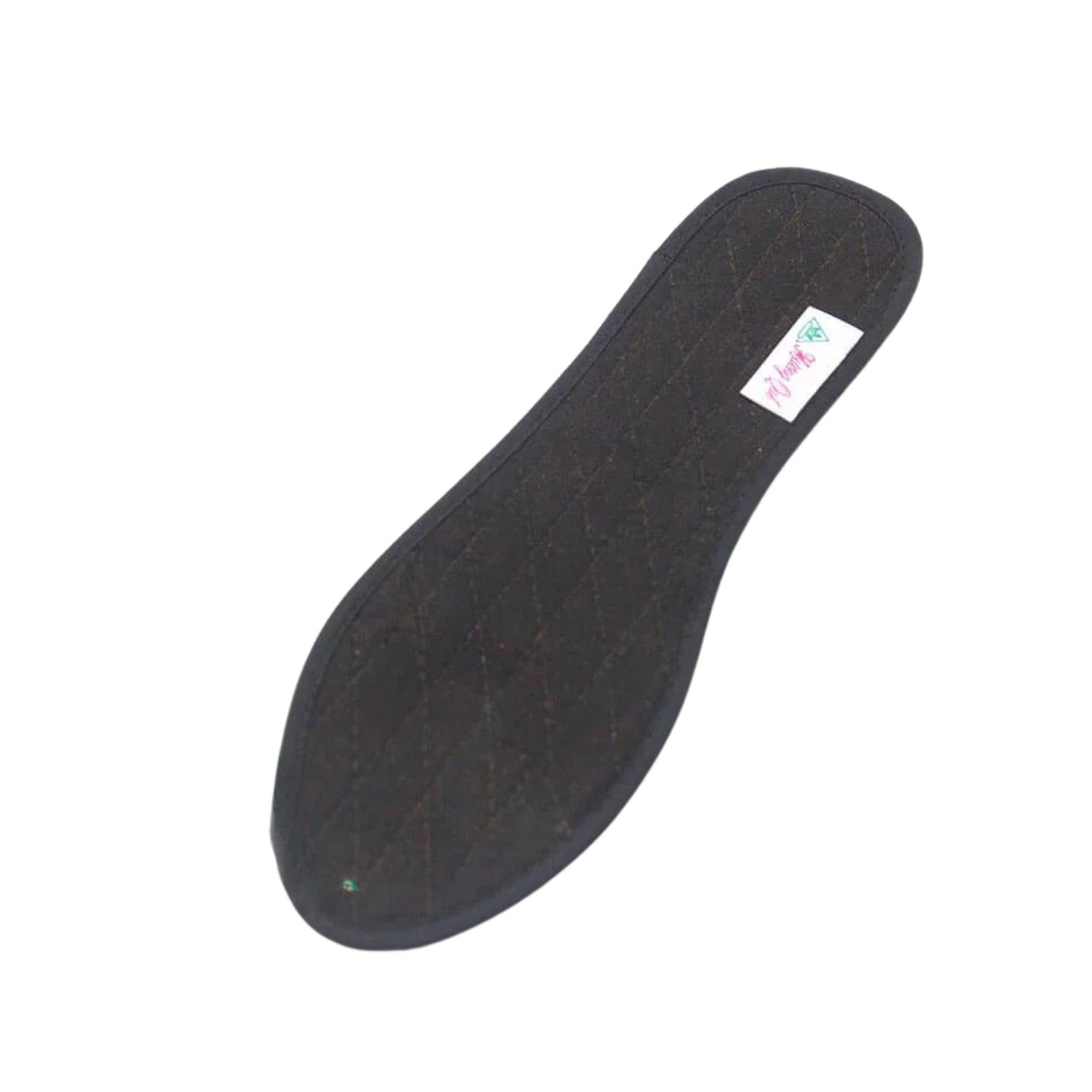 Black Border Cotton Insole