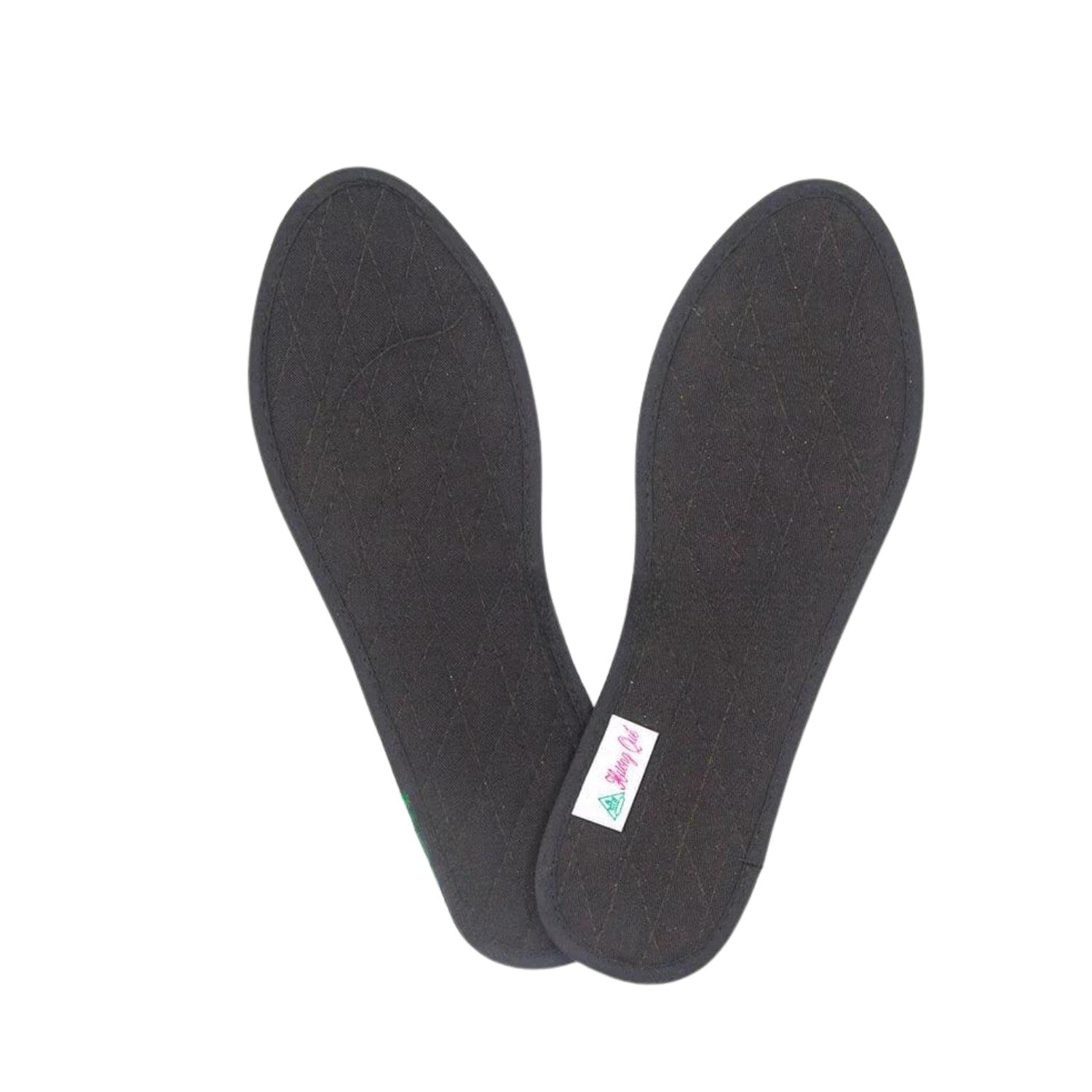 Black Border Cotton Insole