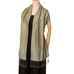 Brocade scarves Mulberry Silk Handcrafted