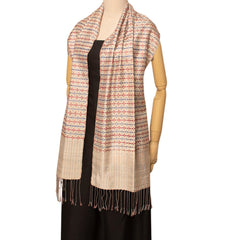 Brocade scarves Mulberry Silk Handcrafted