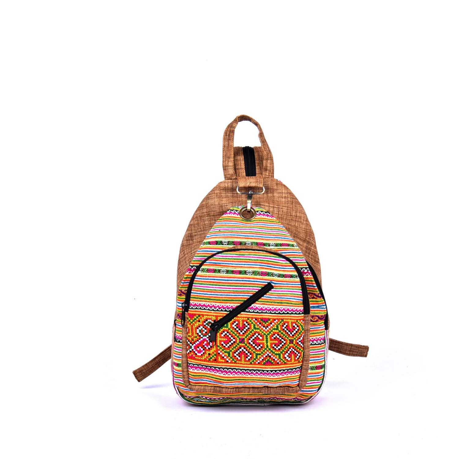 Hand-woven Brocade Backpack
