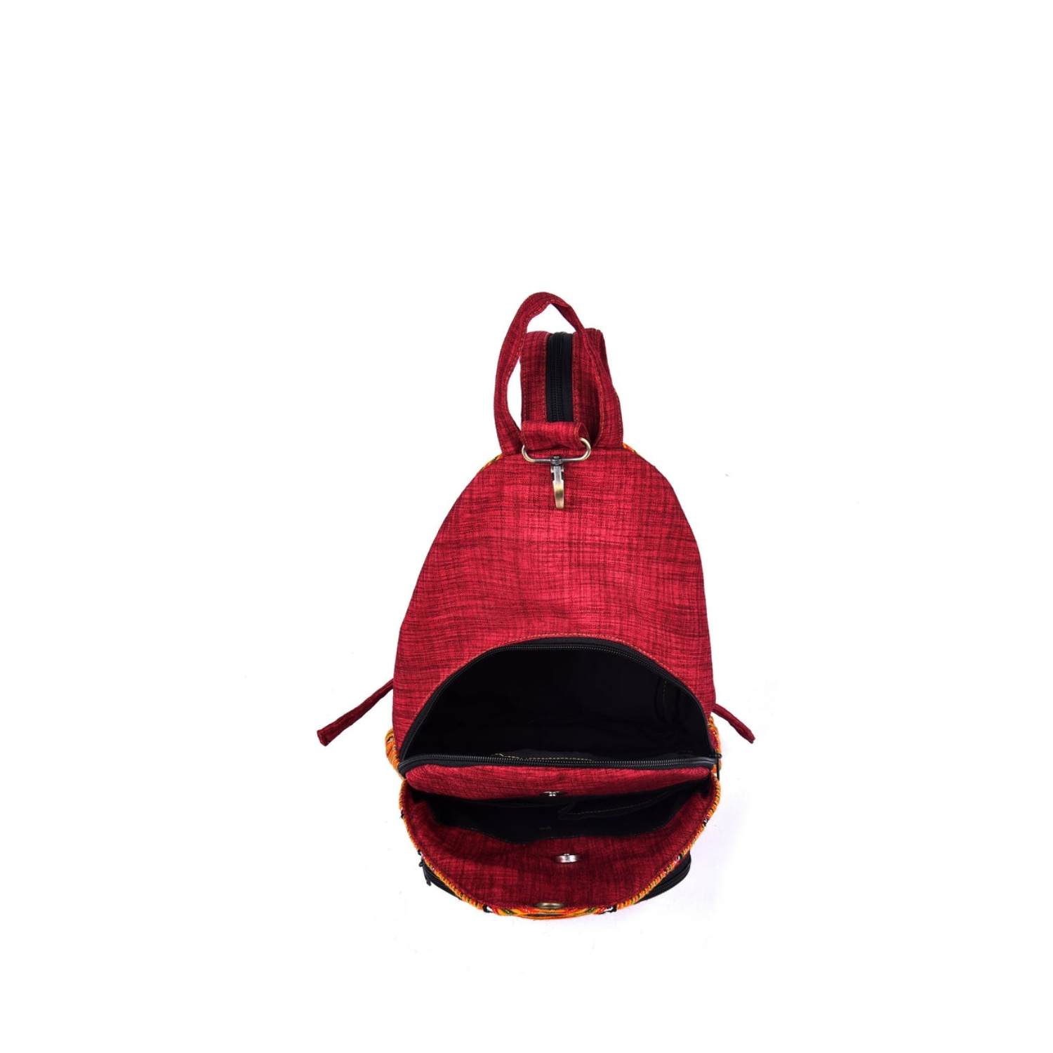 Hand-woven Brocade Backpack