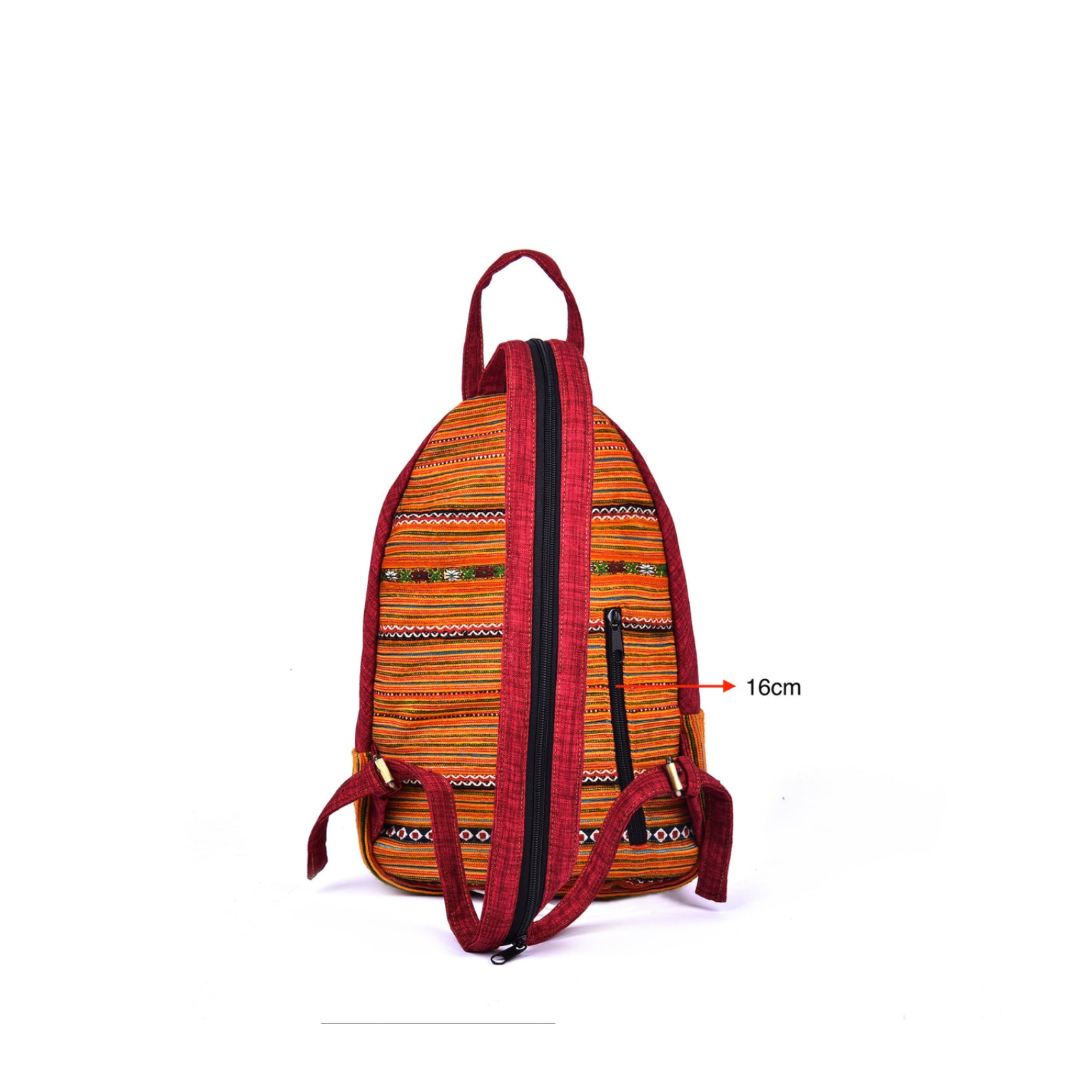 Hand-woven Brocade Backpack