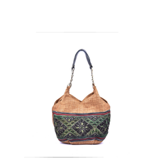 Hand-Woven Brocade Handbag