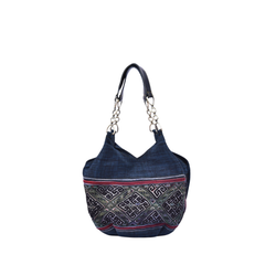 Hand-Woven Brocade Handbag