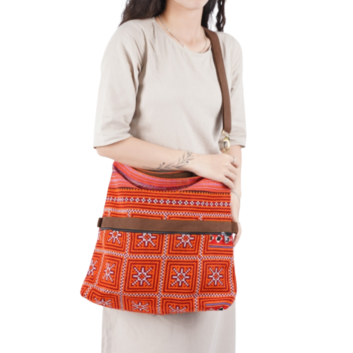 Hand-Woven Brocade Handbags