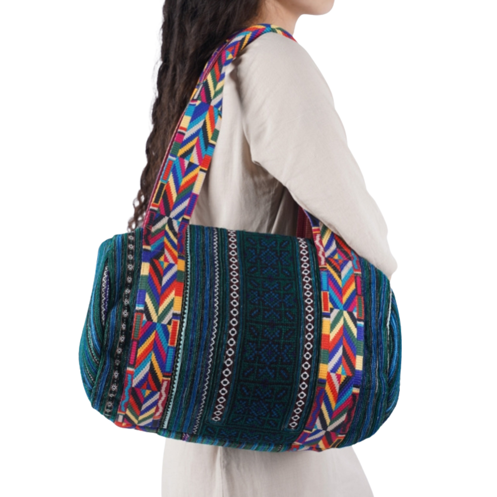 Hand-Woven Brocade Handbags