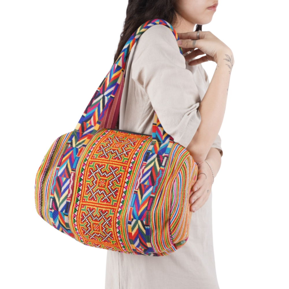 Hand-Woven Brocade Handbags