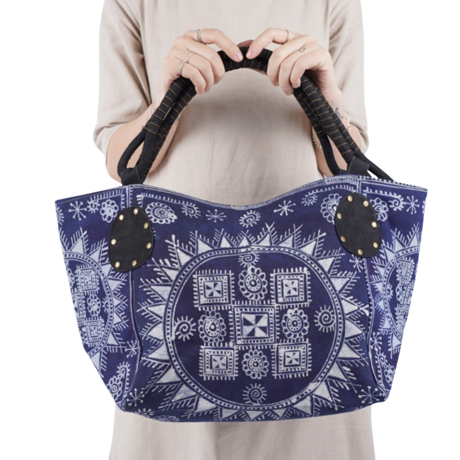 Hand-Woven Brocade Handbags