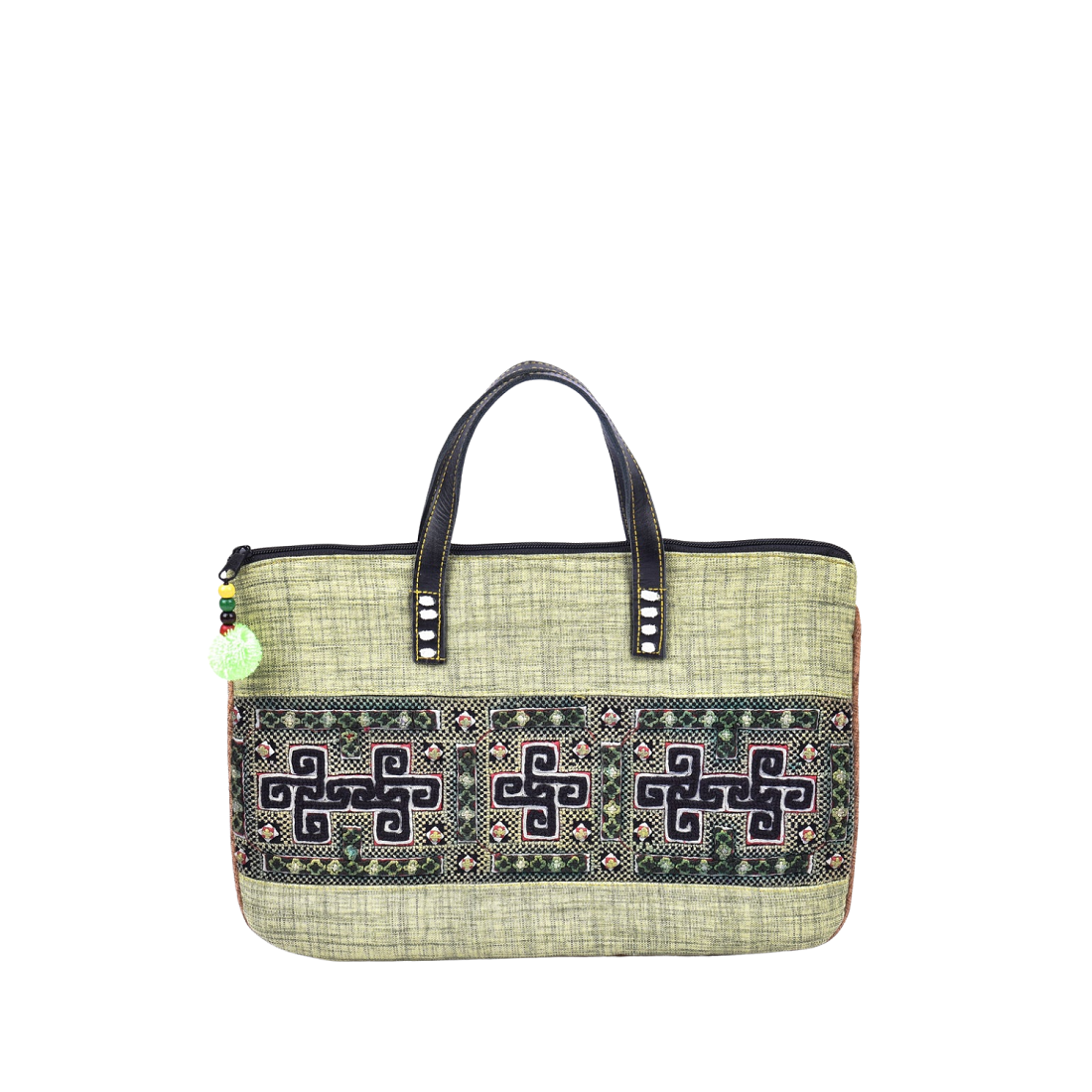 Hand-Woven Brocade iPad Bag 2