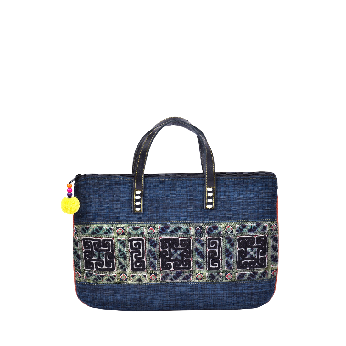 Hand-Woven Brocade iPad Bag 2