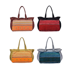 Hand-Woven Brocade Travel Bag