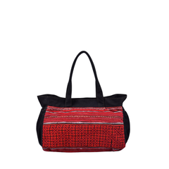Hand-Woven Brocade Travel Bag