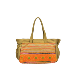 Hand-Woven Brocade Travel Bag