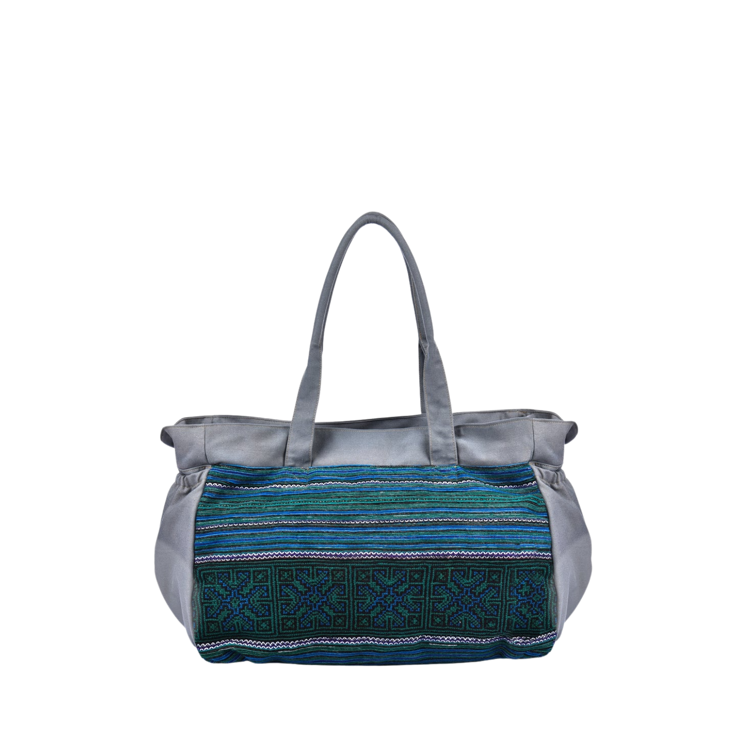 Hand-Woven Brocade Travel Bag