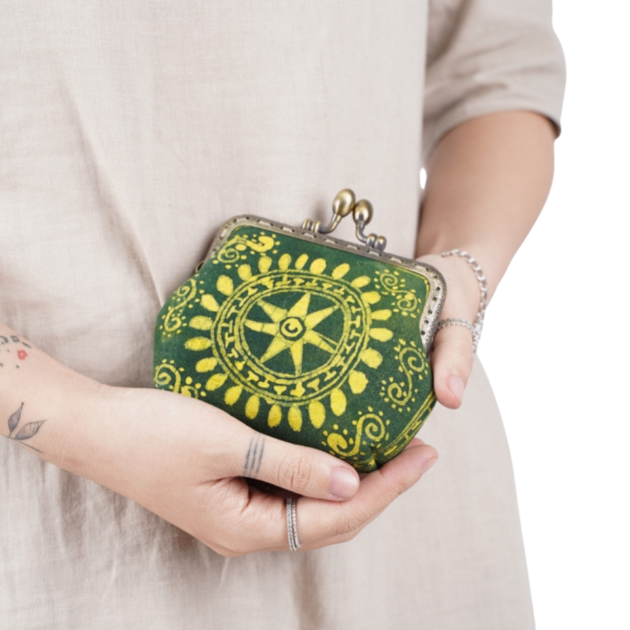 Hand-Woven Brocade Wallet