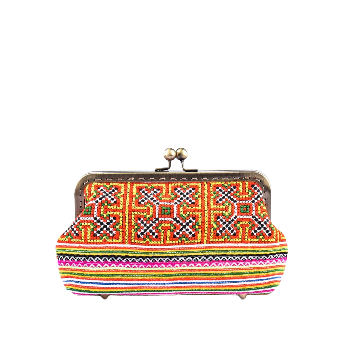 Hand-Woven Brocade Wallet