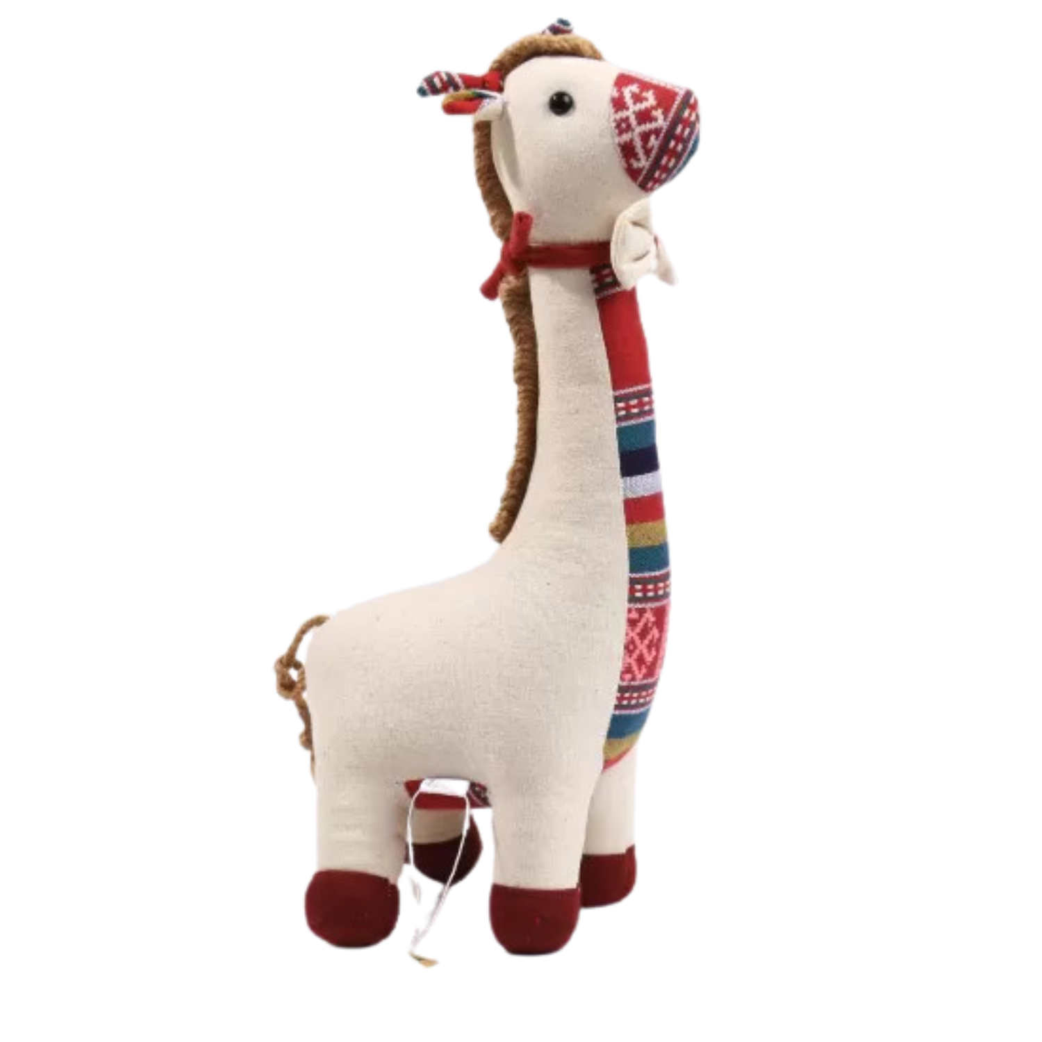 Hand-Woven Brocade Giraffe