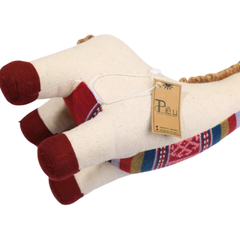 Hand-Woven Brocade Giraffe