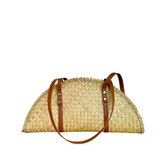 Brown Bread Bag With Sedge Milk