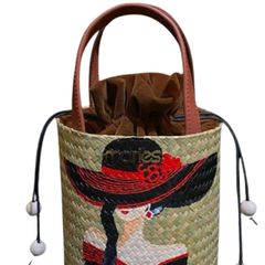 Sedge Grass Bucket Bag TCBBU06