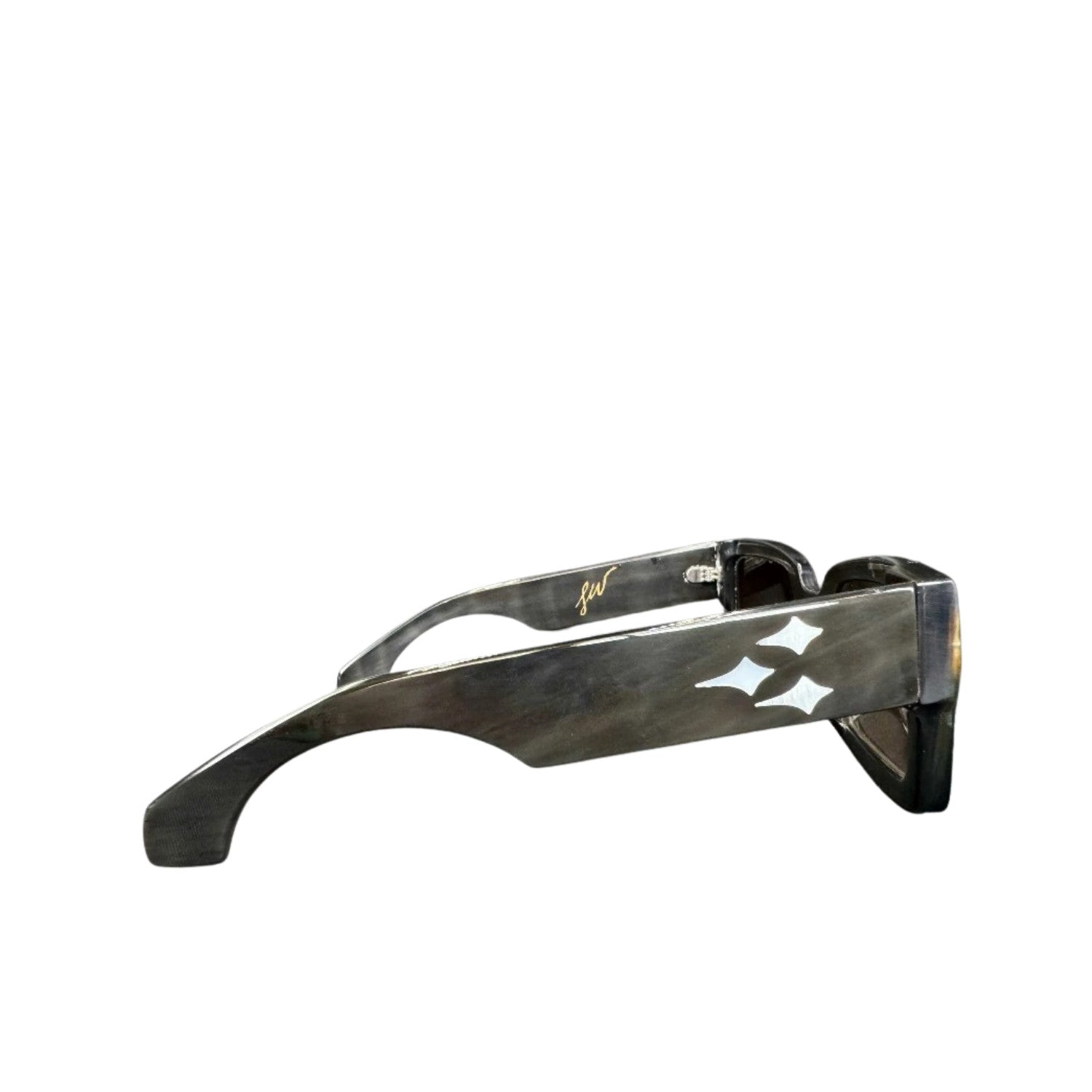 Buffalo Horn Eyeglass Frames - Handcrafted From Natural Horn 42