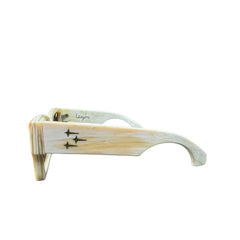 Buffalo Horn Eyeglass Frames - Handcrafted From Natural Horn 49
