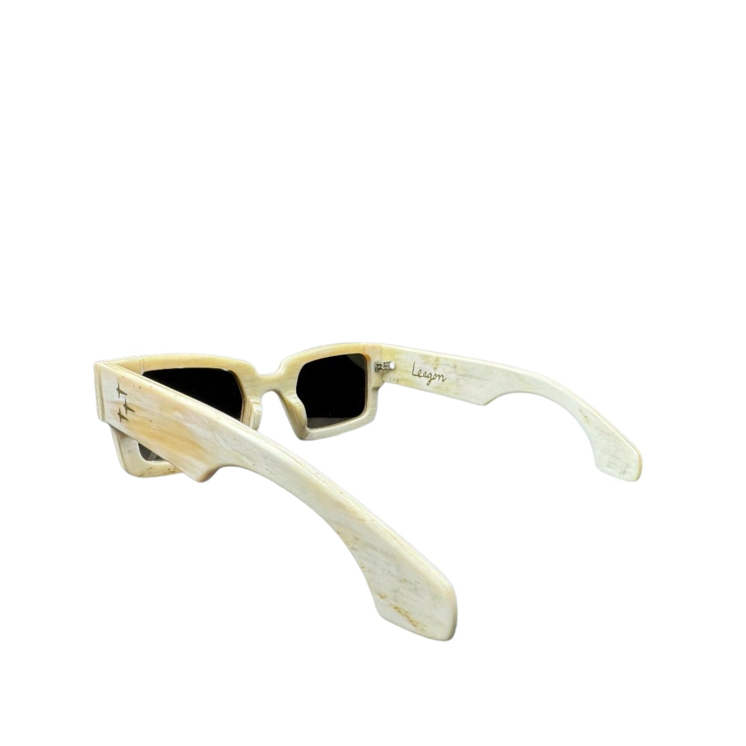 Buffalo Horn Eyeglass Frames - Handcrafted From Natural Horn 49