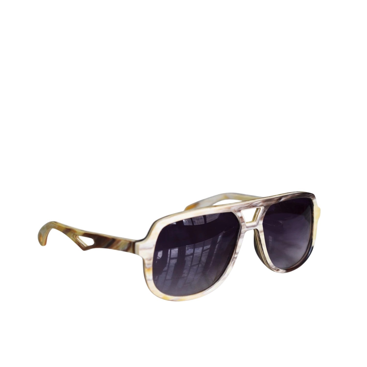 Buffalo Horn Eyeglass Frames - Handcrafted From Natural Horn 36