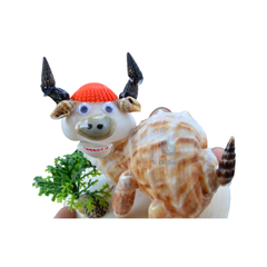 Buffalo Made From Seashells