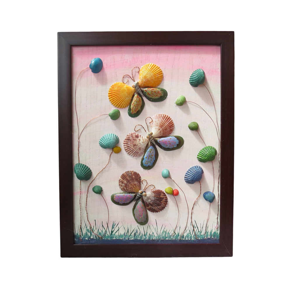 Butterfly Seashell Artworks