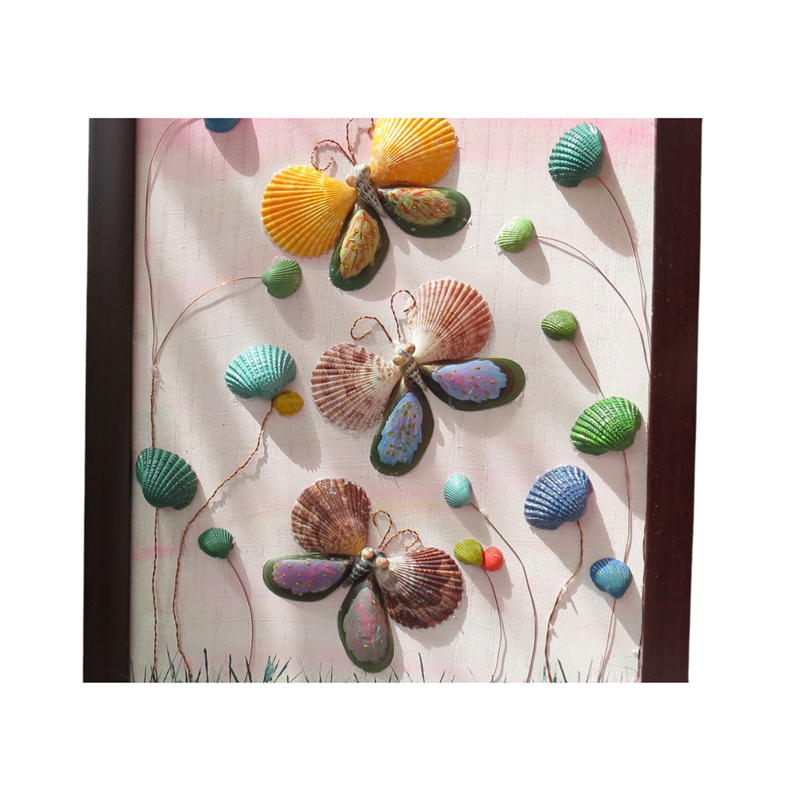 Butterfly Seashell Artworks