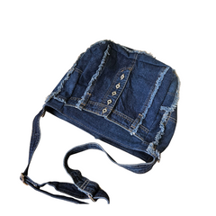 Handmade Upcycled Denim Cata Bag
