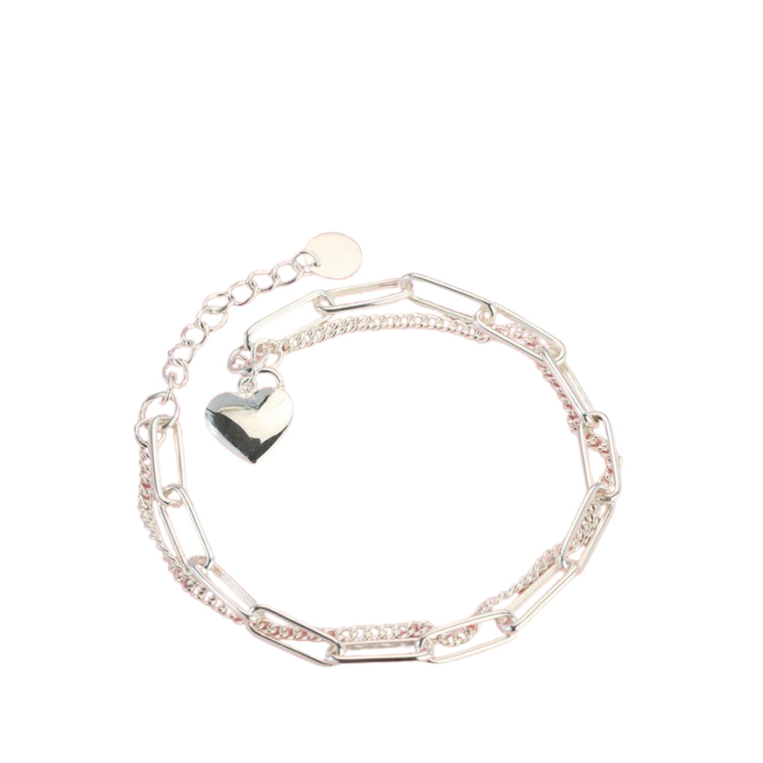 Chain Link Bracelet Handcrafted 925 Sterling Silver