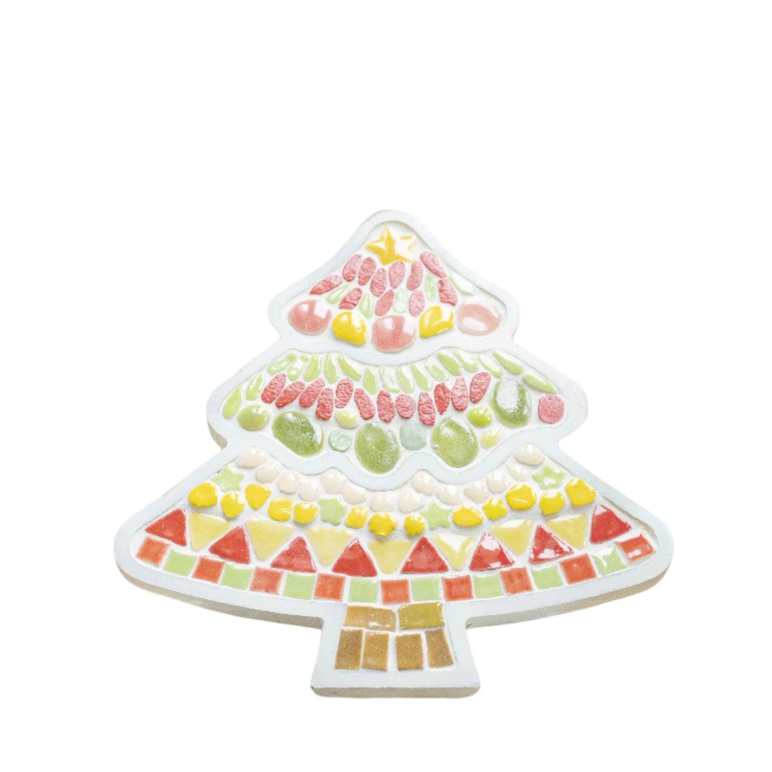 Christmas Tree Jigsaw Puzzle Ceramic Kit
