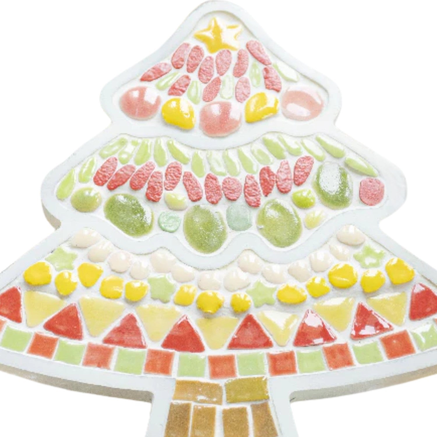 Christmas Tree Jigsaw Puzzle Ceramic Kit