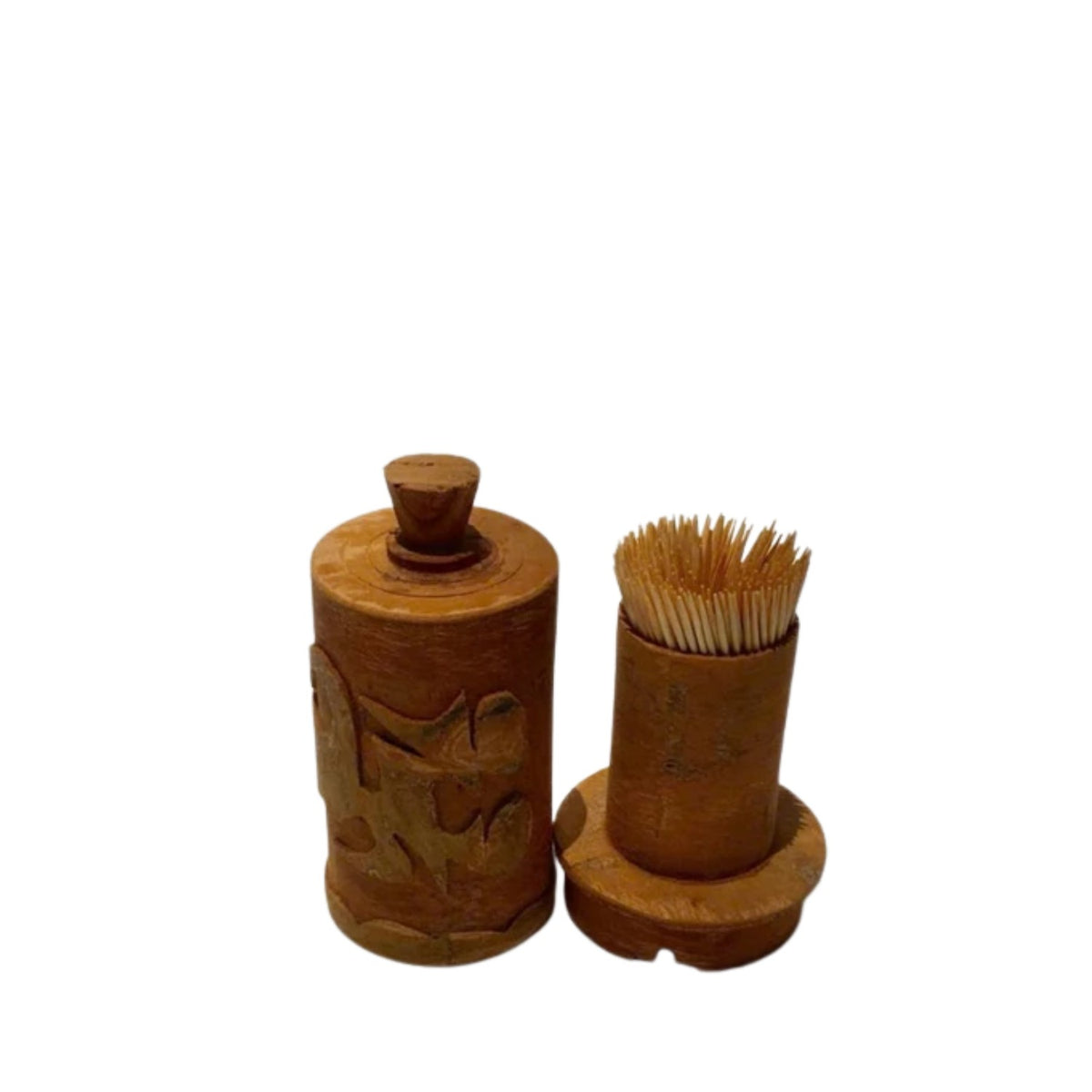 Cinnamon Bark Toothpick Box