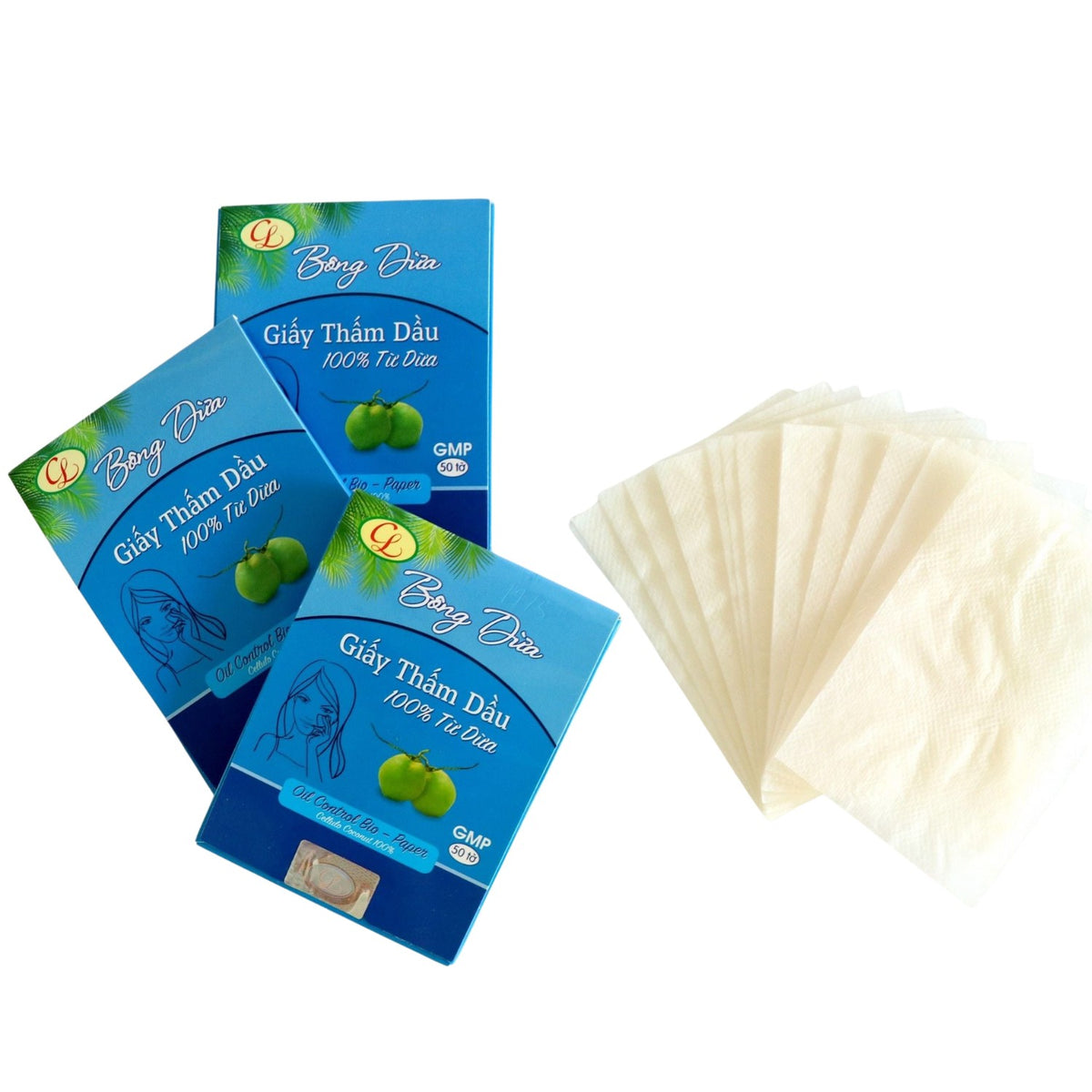 Coconut Oil Blotting Paper