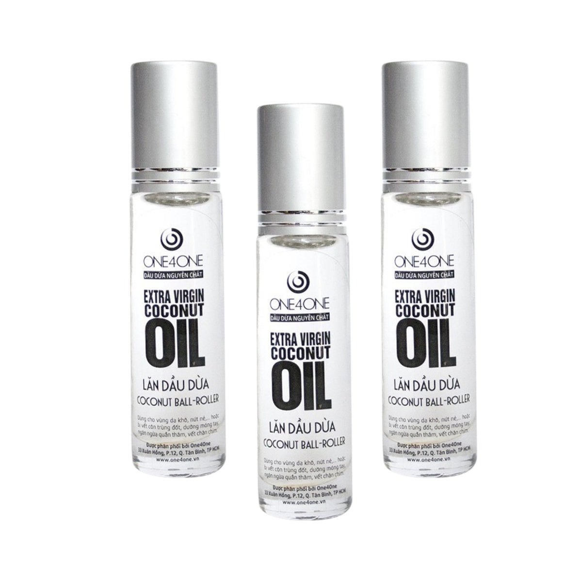 Coconut Oil Roll-On Bottle