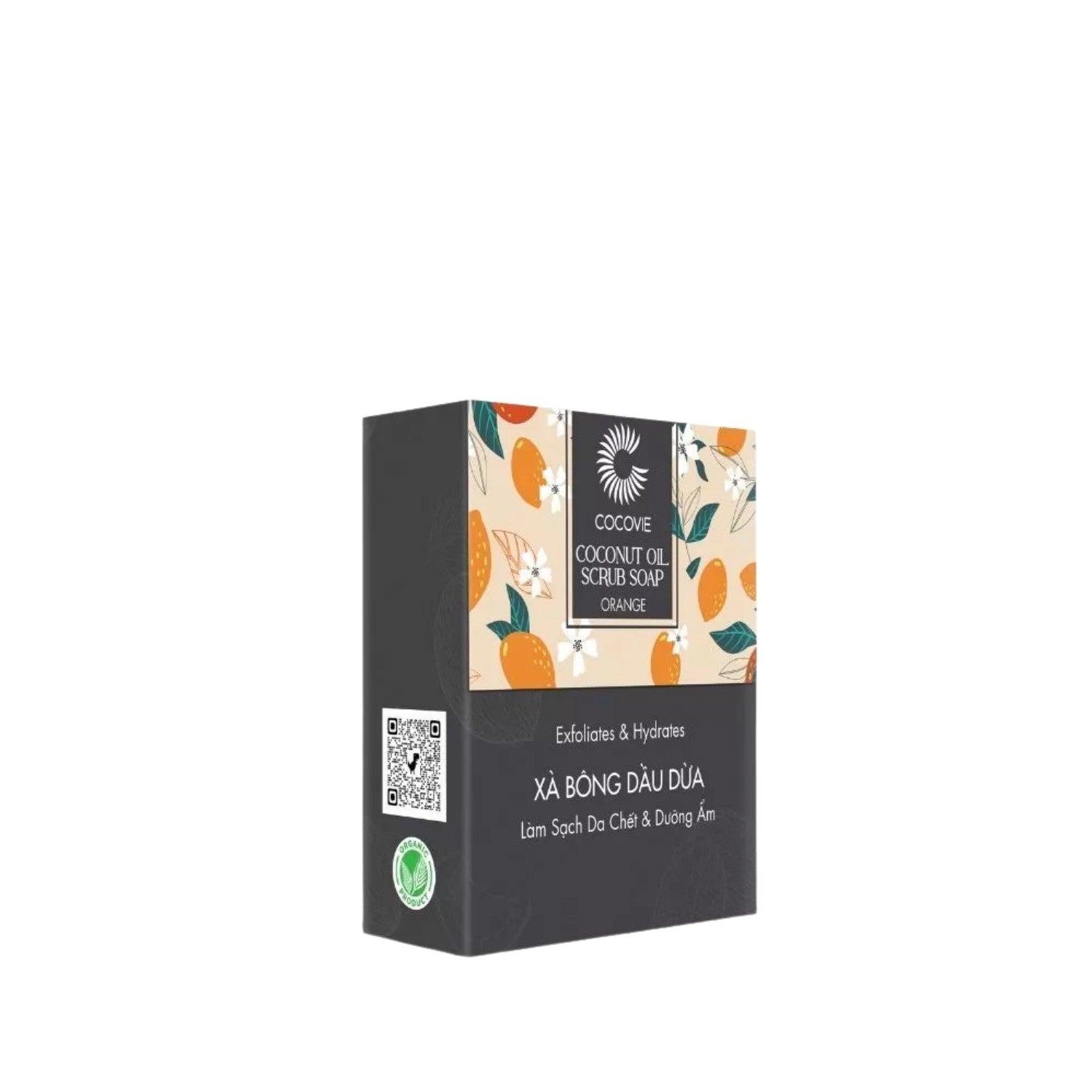 Coconut Oil Soap with Orange Scent