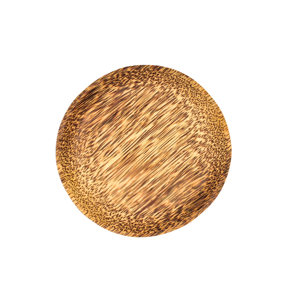 Coconut Wood Round Plate