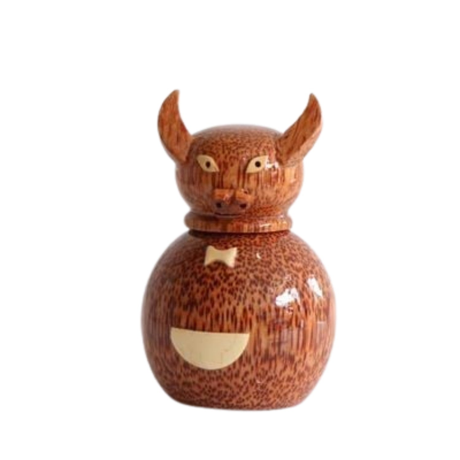 Coconut Wood Toothpick Holder