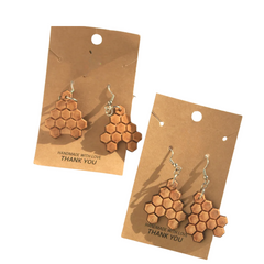 Coconut Beeswax Earrings