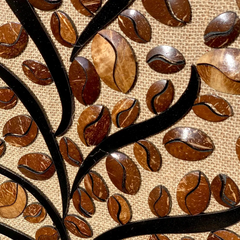 Coconut Decor Painting  Coffee Tree