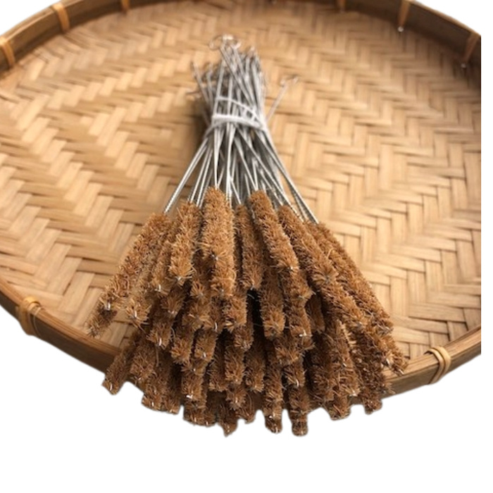 Coconut Fiber Straw Cleaning Brush