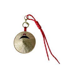 Conical Hat Keychain