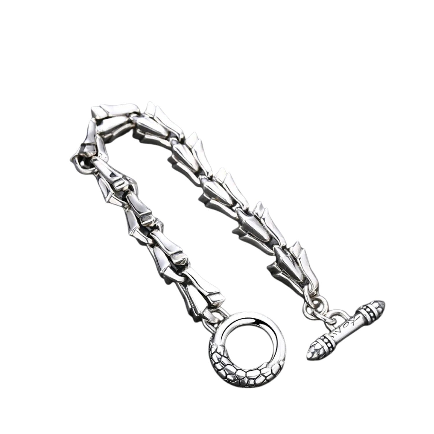 Cool Men's Bracelet Handcrafted 925 Sterling Silver