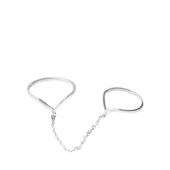 Couple Rings Handcrafted 925 Sterling Silver